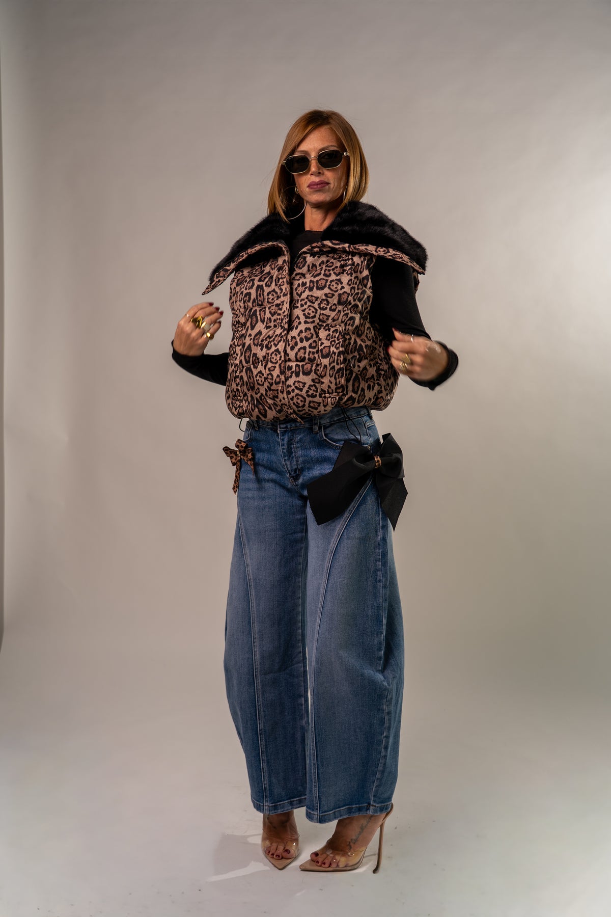 GILET BOMBER ANIMALIER!