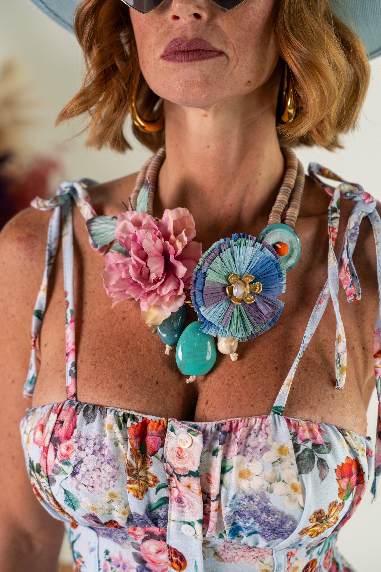 COLLANA BUTTERFLY WOOD