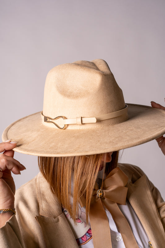 CAPPELLO FEDORA “CAMEL”