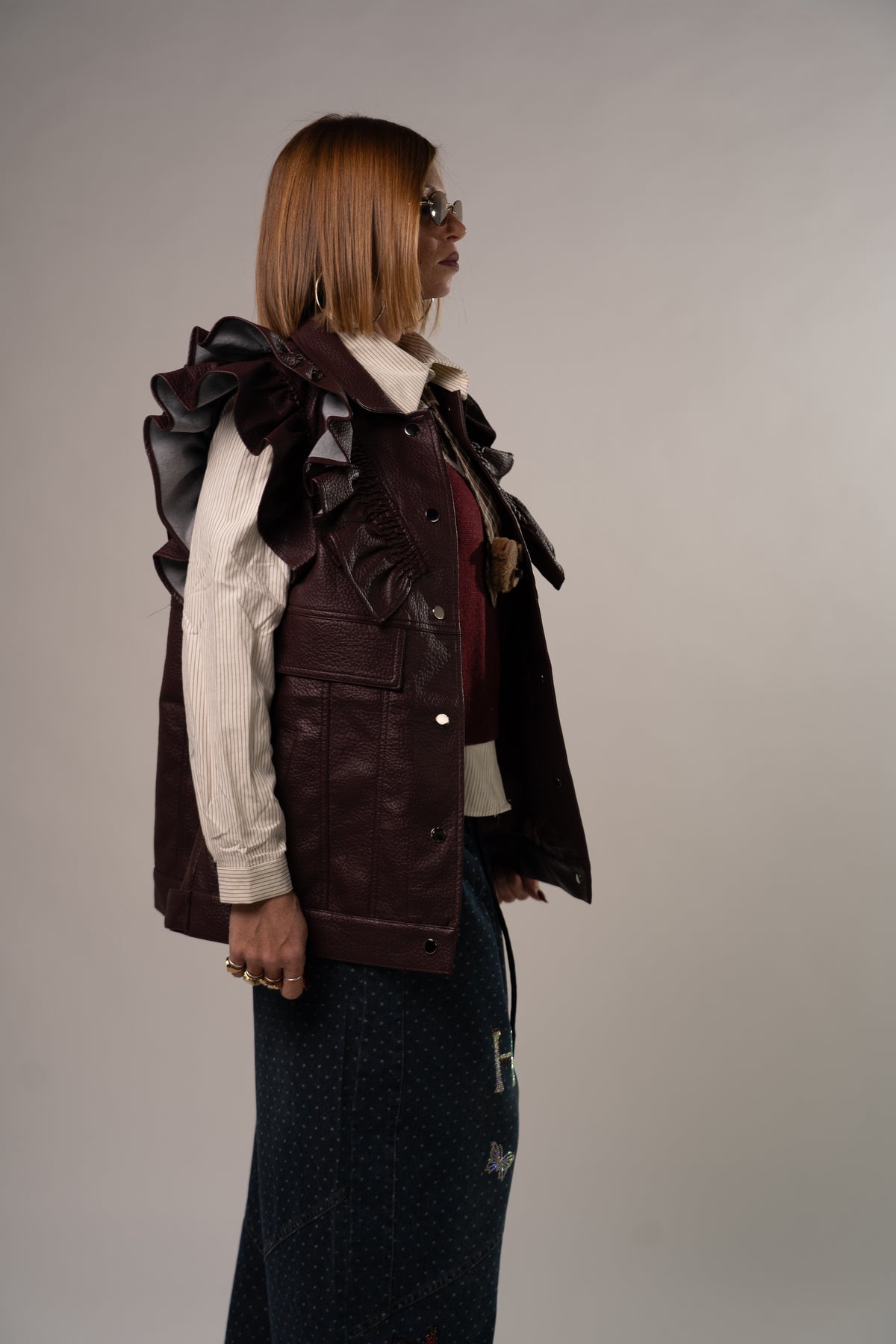 GILET FRÚ BORDEAUX!