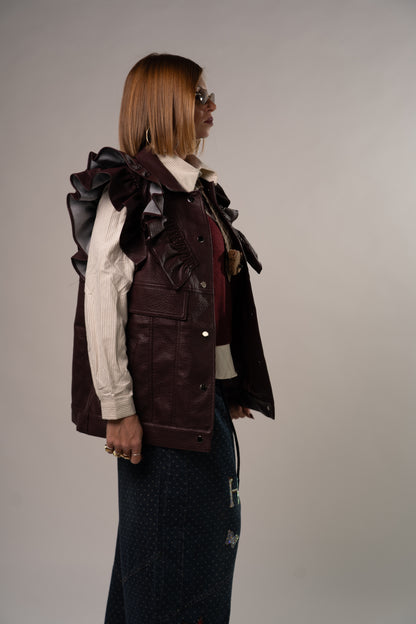 GILET FRÚ BORDEAUX!