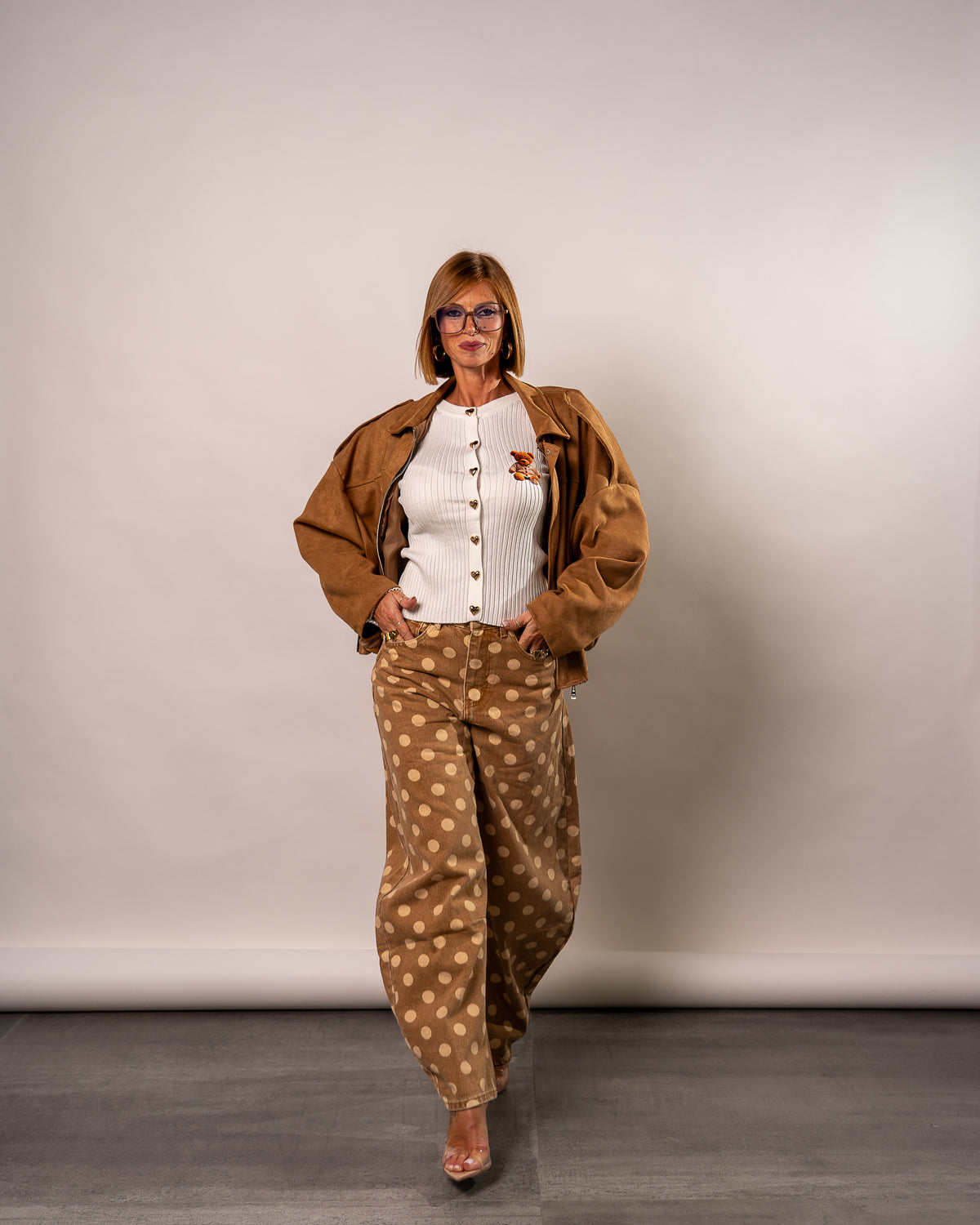JEANS BALLON POIS 'CUORICINO'
