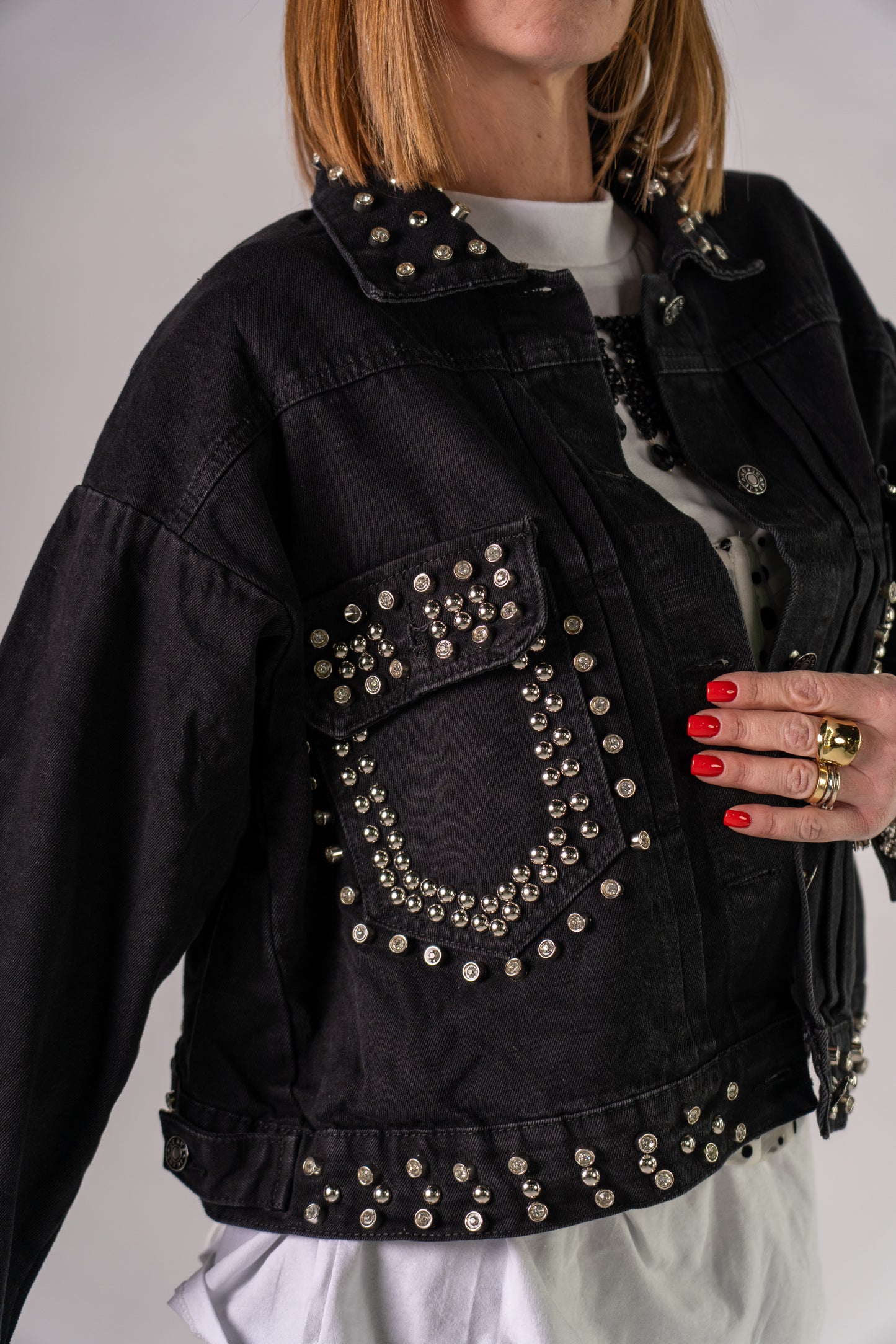 GIUBBINO CROP BLACK!