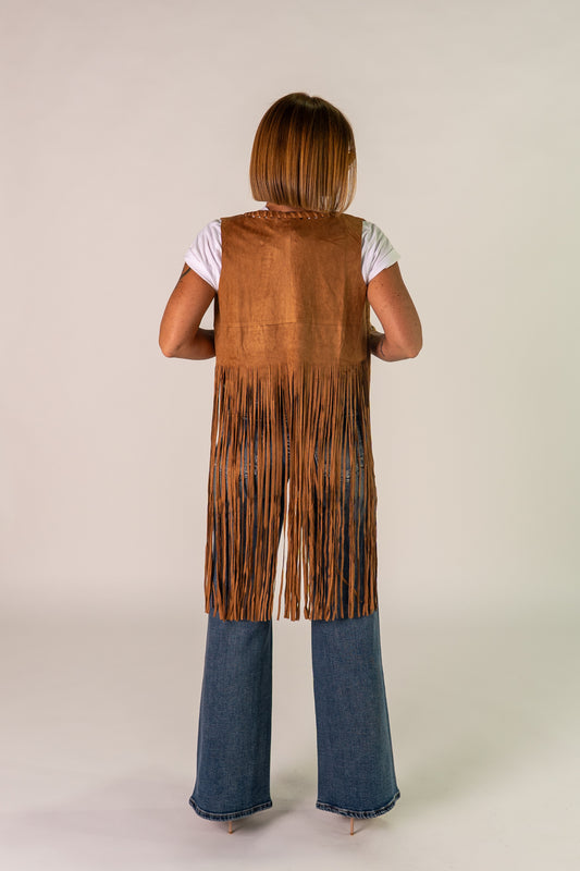 GILET MILLE FRANGE