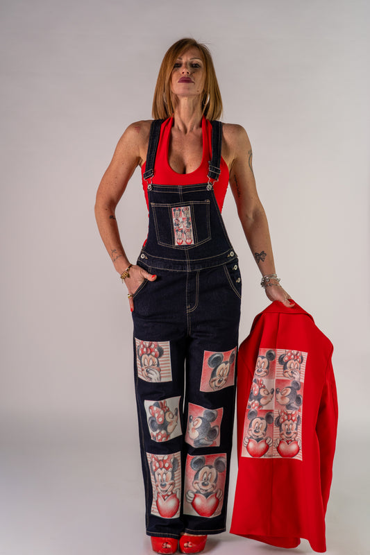 SALOPETTE DISNEY IN RED!