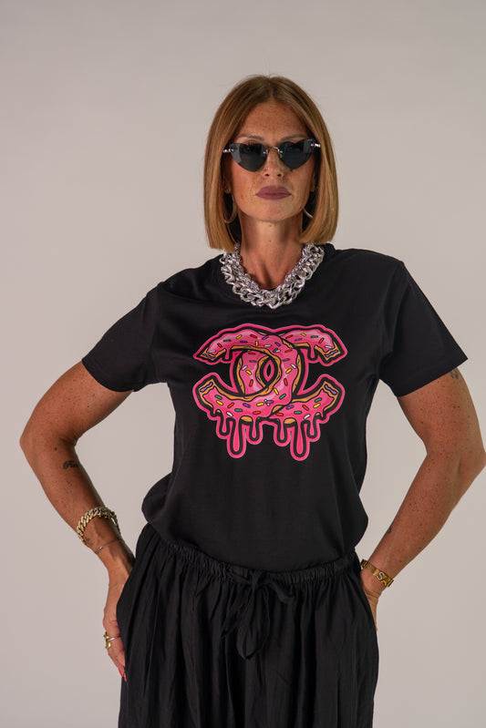 T-SHIRT DONUTS C🍩ANEL
