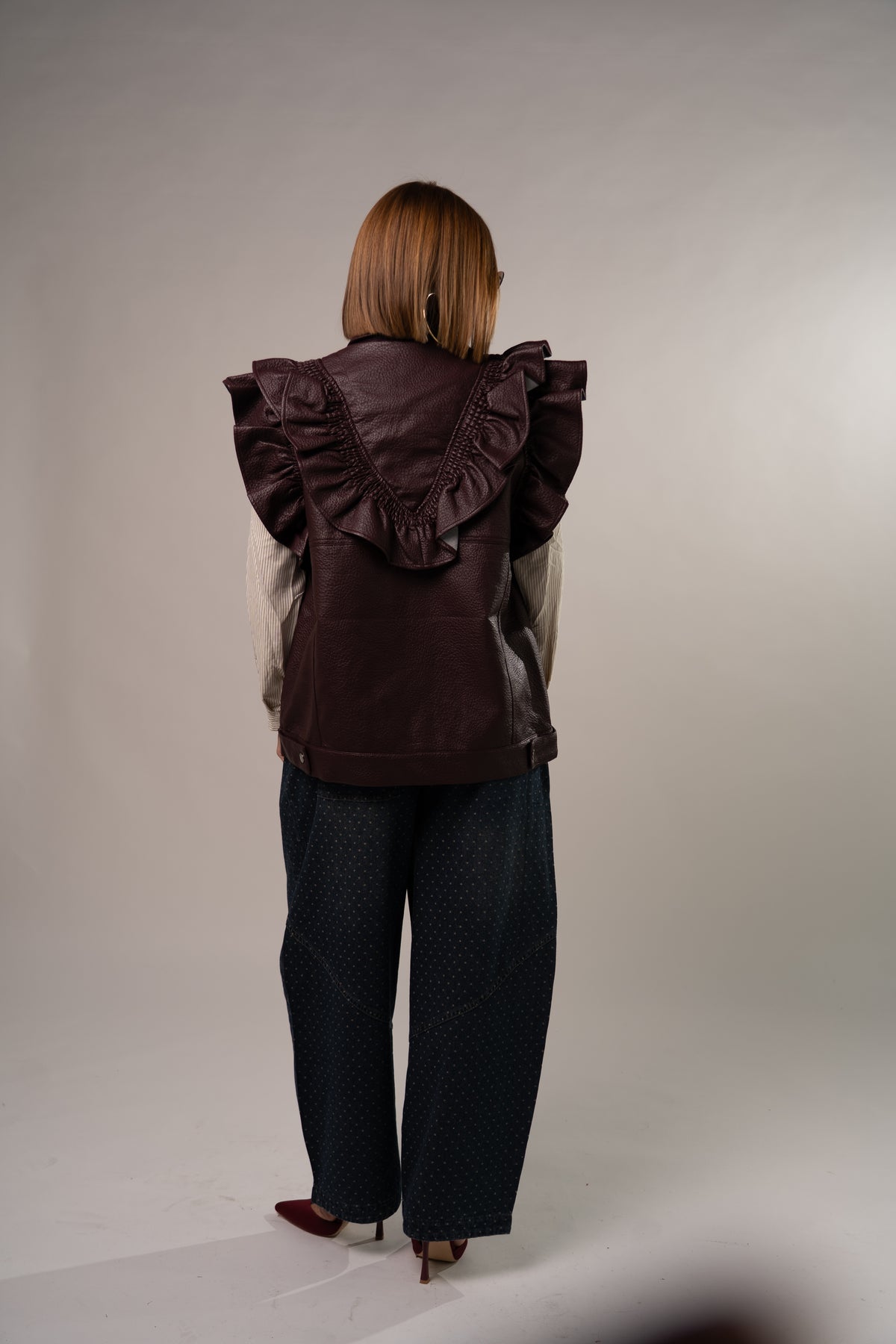 GILET FRÚ BORDEAUX!