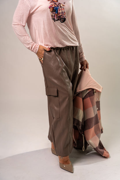 PANTALONE ECOPELLE TASCONI!