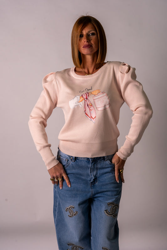 MAGLIA “SBUFFOSISSIMA PINK”