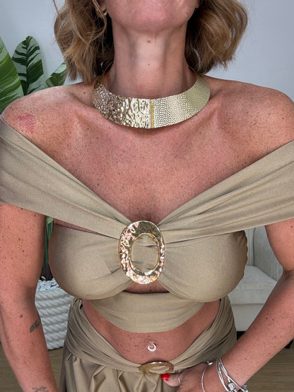 CHOKER RIGIDO GOLD