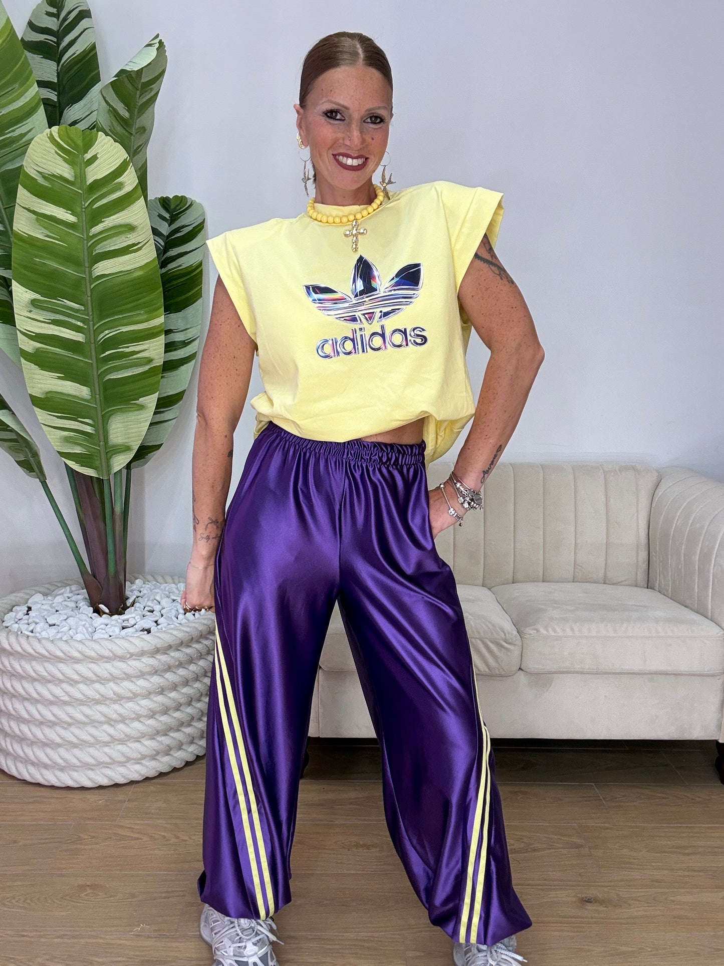 MEGA CANNOTTIERA SPALLINE YELLOW