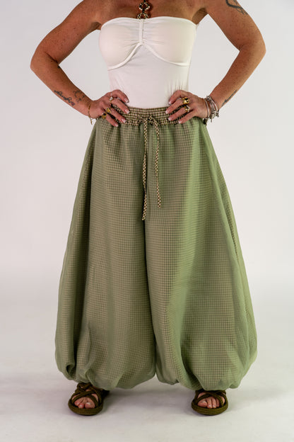 PANTALONI SUPERBALLON QUADRETTINI!