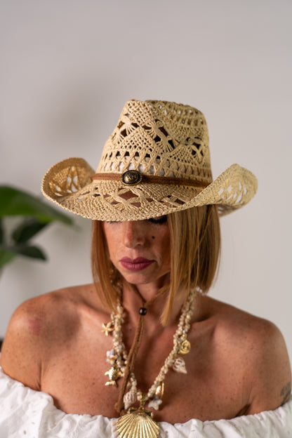 CAPPELLO COW GIRL MEDAGLINA!
