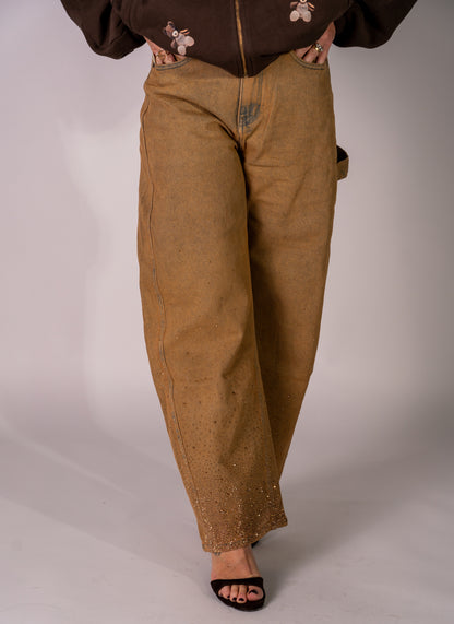 JEANS DESERTO STRASS!