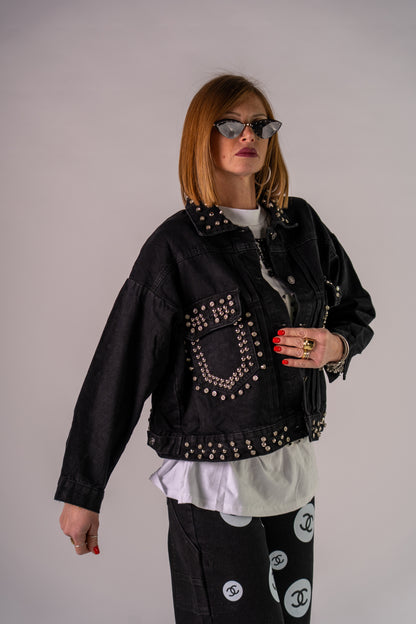 GIUBBINO CROP BLACK!