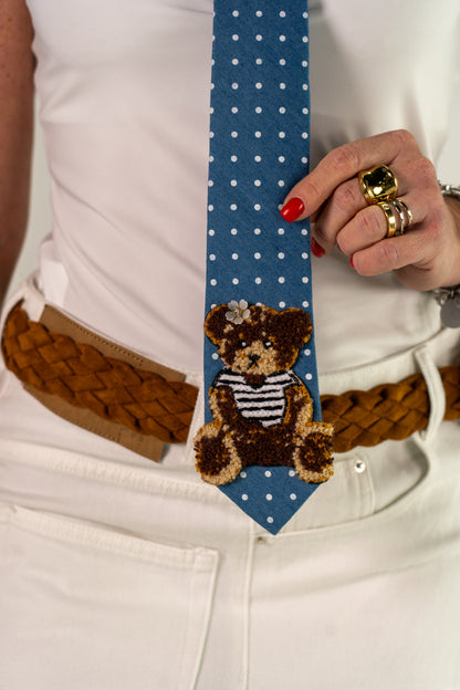 CRAVATTA TEDDY A POIS!