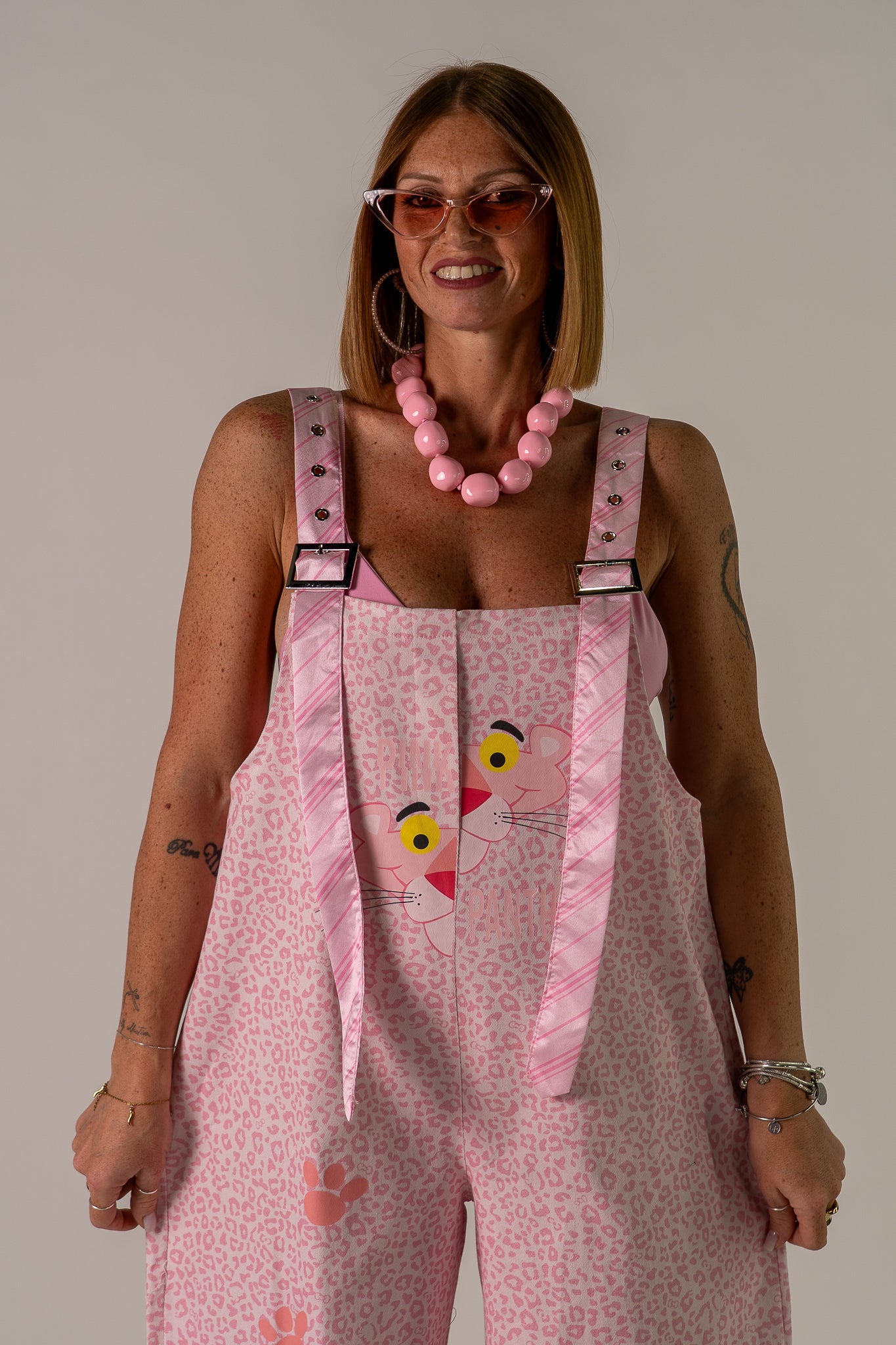 SALOPETTE SUPER PINK PANTHER!