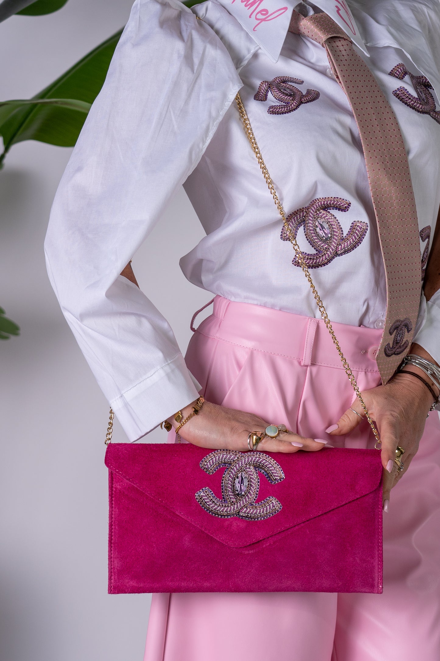 BORSA O POCHETTE C🩷NEL PINK!