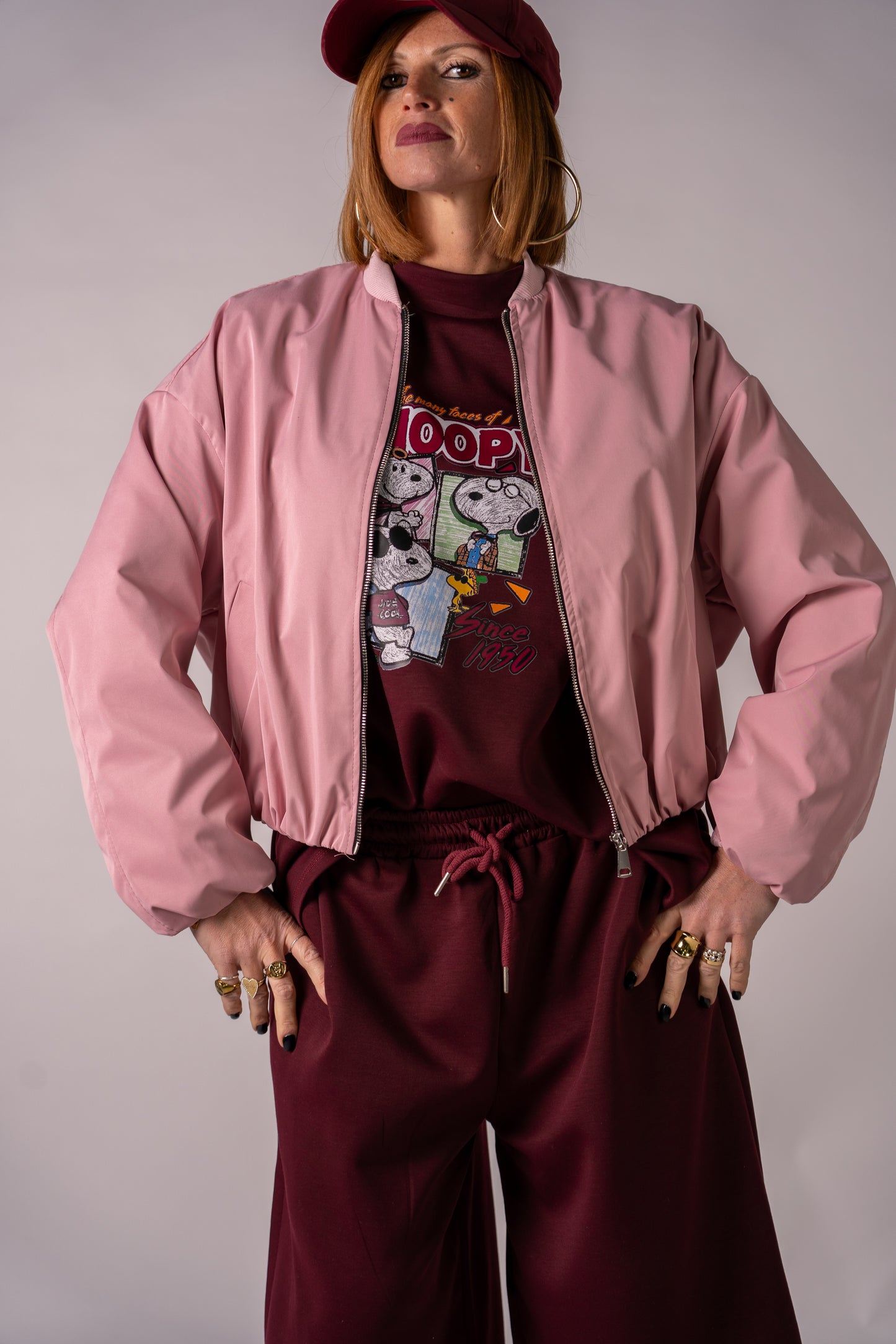 BOMBER PINK SNOOPY🩷