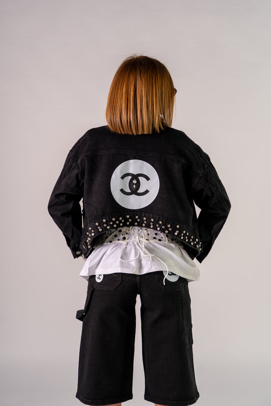 GIUBBINO CROP BLACK!