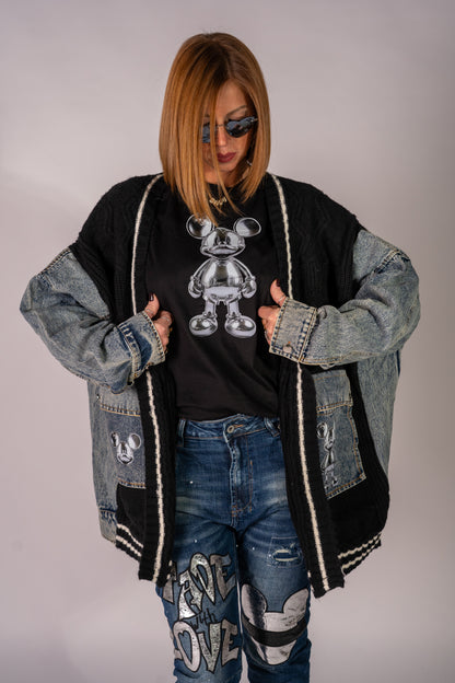 T-SHIRT MICKEY SILVER!
