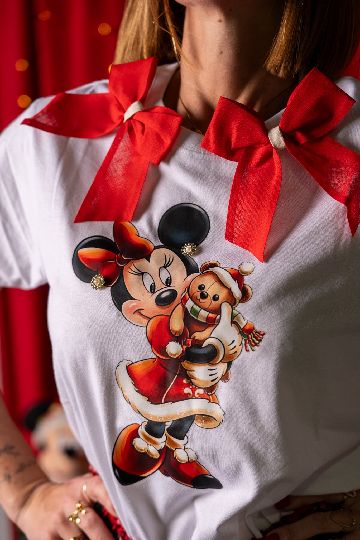 T-SHIRT MINNIE CHIRISTMAS🎄