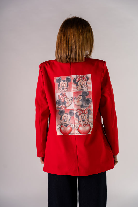 BLAZER RED MINNIE & MICKEY!
