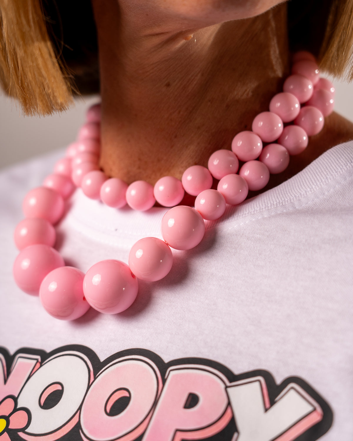 COLLANA MINI BALL PINK!