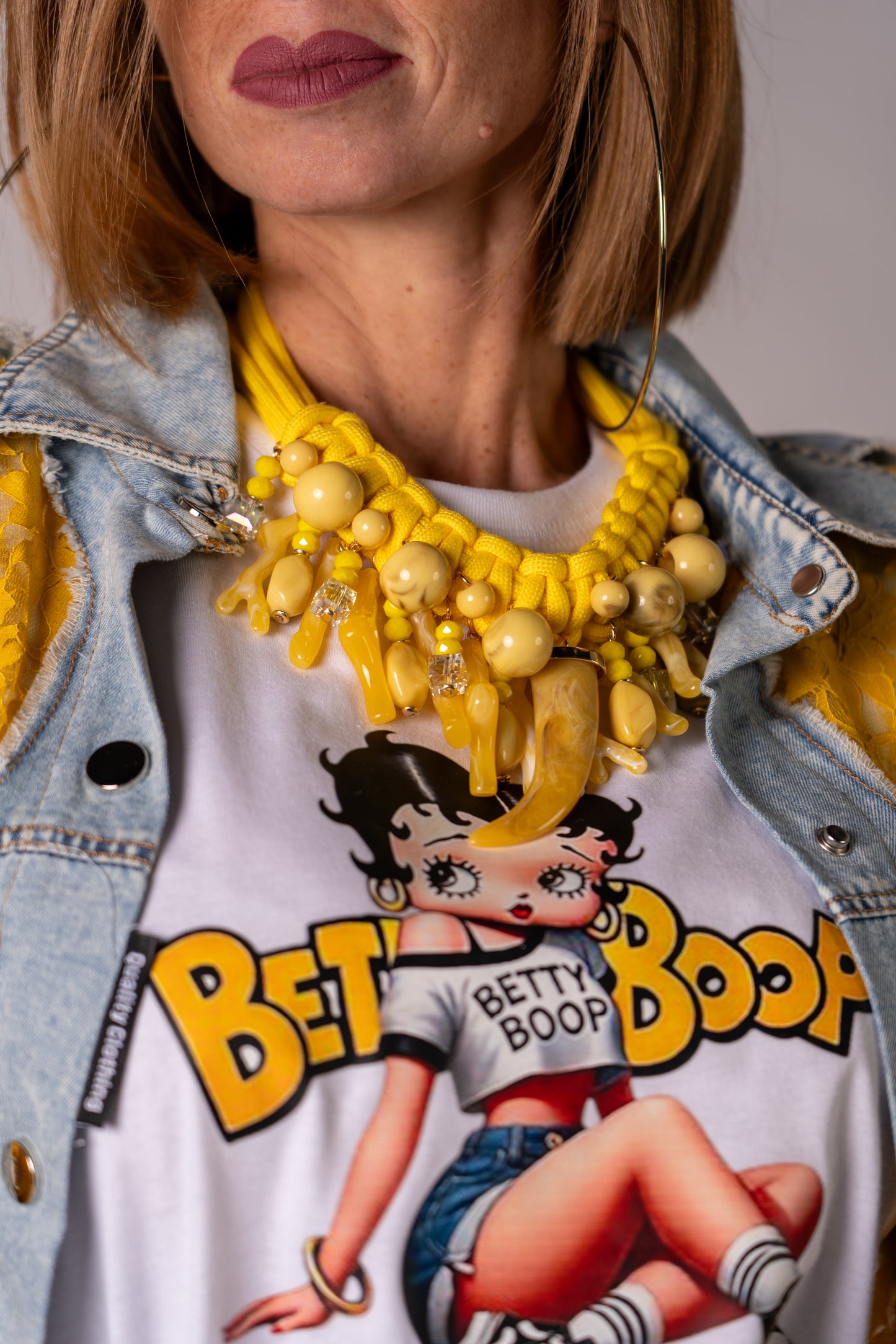 COLLANA CORDA YELLOW💛!