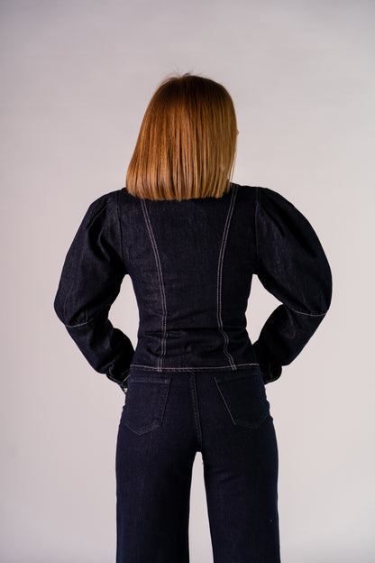 GIUBBINO STRINGATO IN DENIM!