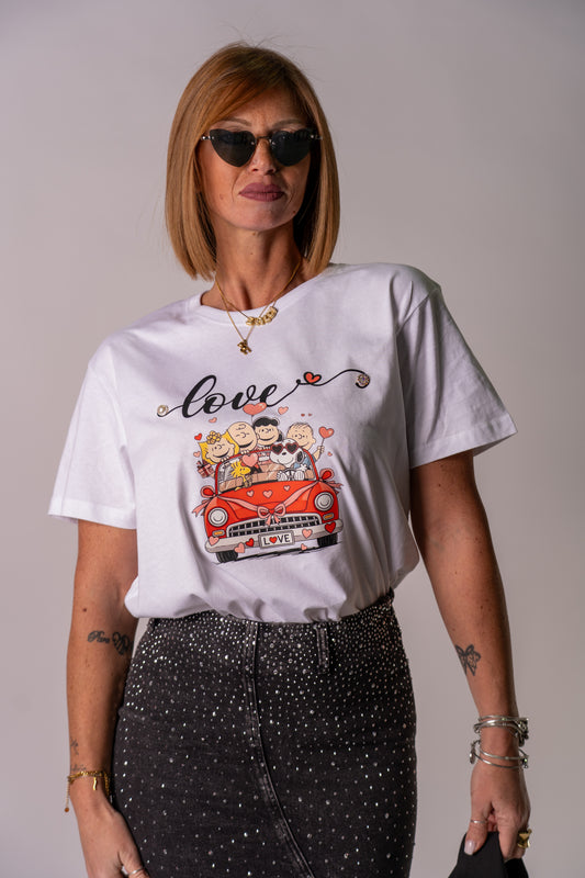 T-SHIRT SNOOPY L❣️VE!