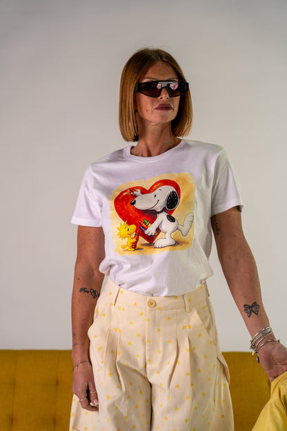 T-SHIRT SNOOPY ARTISTA!