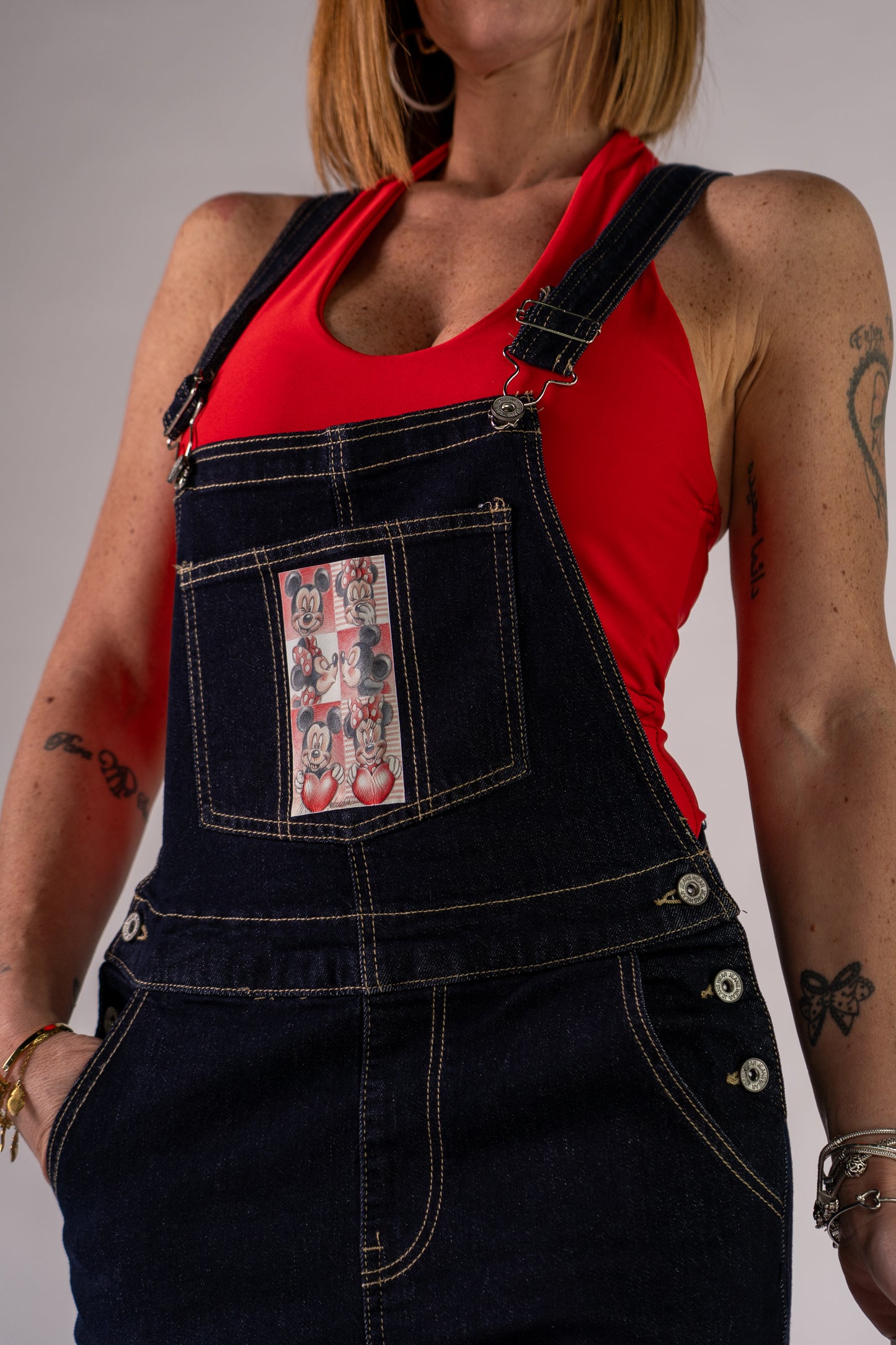 SALOPETTE DISNEY IN RED!