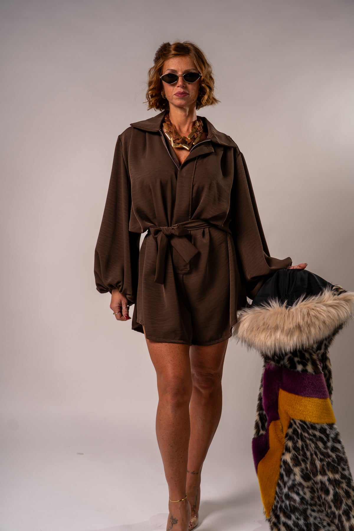 TUTINA BROWN CHIC!