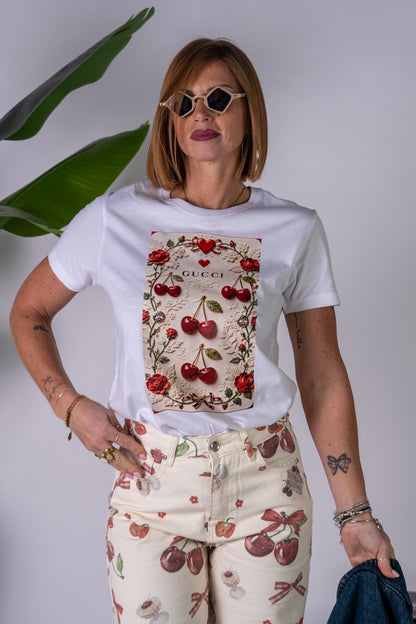 T-SHIRT CHERRY 🍒 WOW!