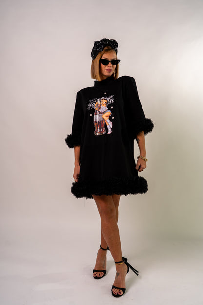 MAGLIETTONE TULLE BETTY🖤!