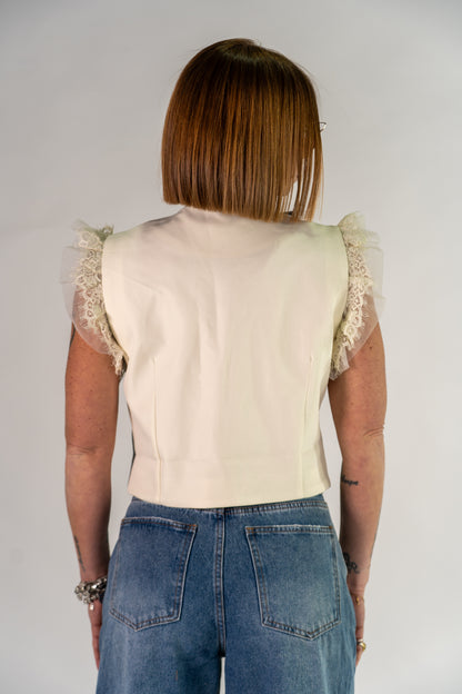 GILET DENIM X METÀ!