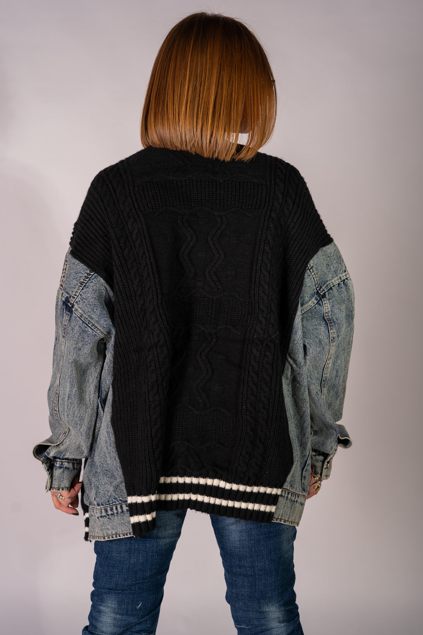 CARDIGAN WOOL DENIM!