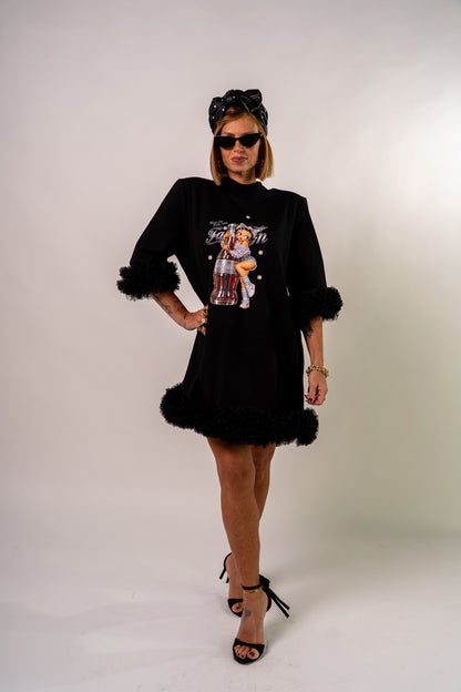 MAGLIETTONE TULLE BETTY🖤!