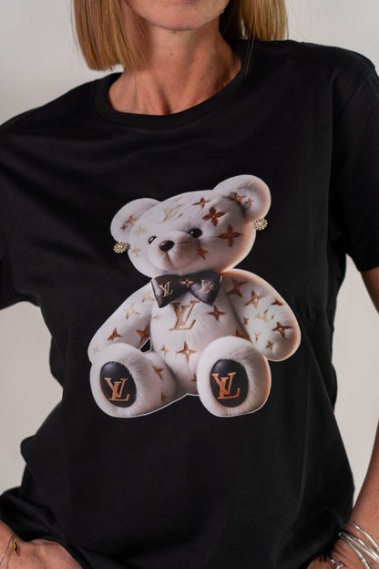 T -SHIRT BLACK TEDDY LV!