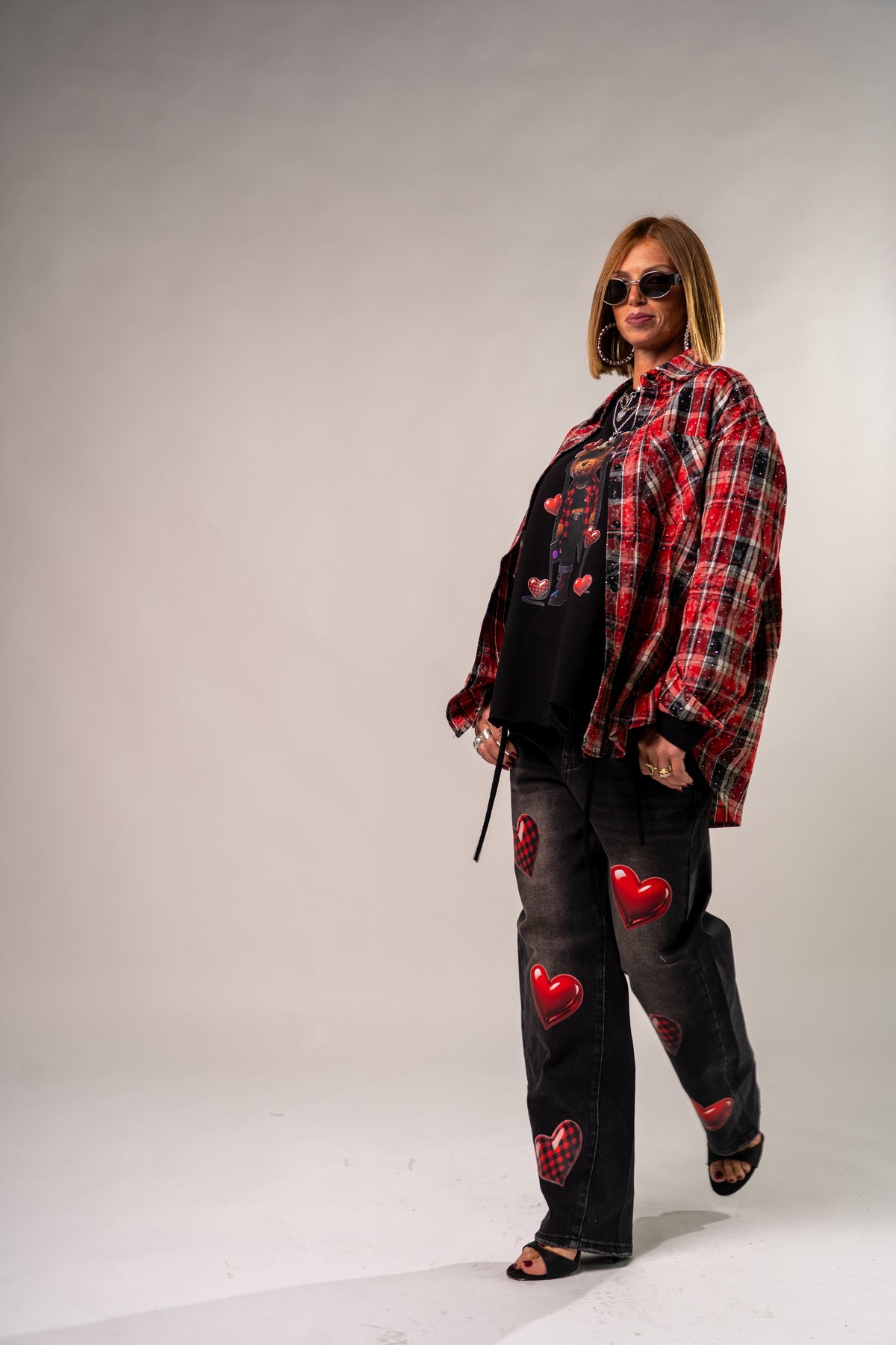 CAMICIA MILLESTRASS RED TARTAN❤️