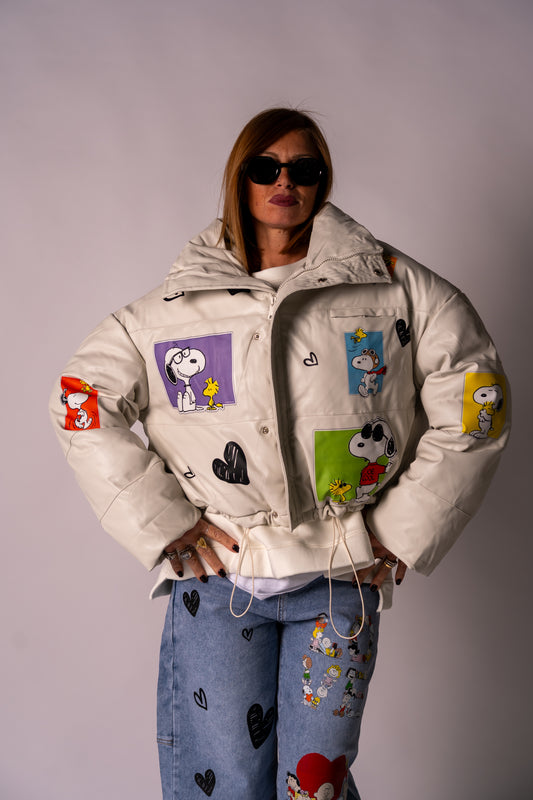 BOMBER I ❤️ SNOOPY!