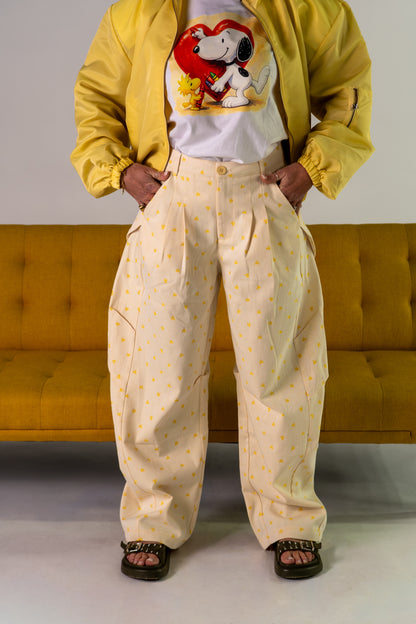 JEANS CUORICINI YELLOW!