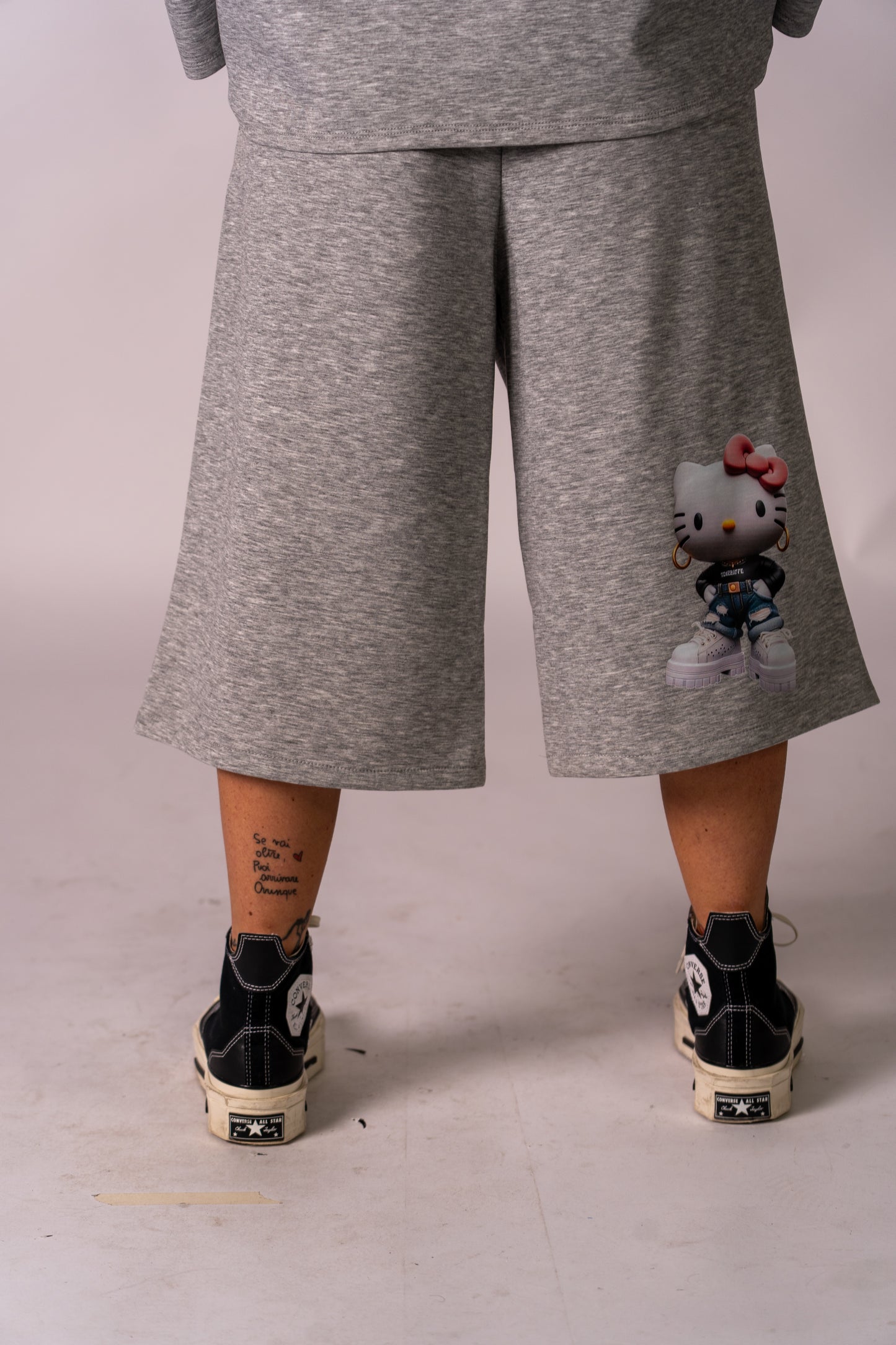 COORDINATO GREY KITTY🩶