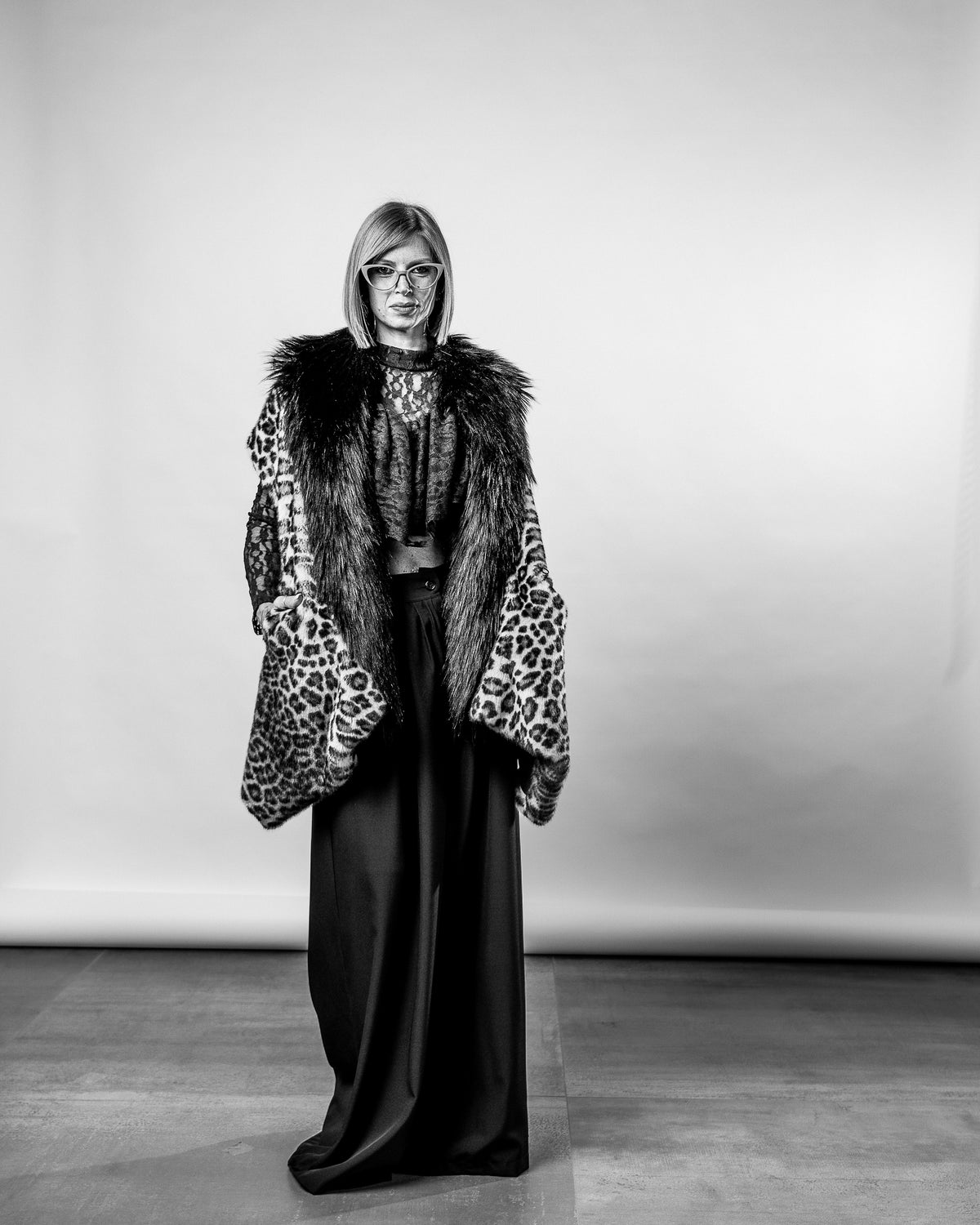 GILET LEOPARDO DELLE NEVI !