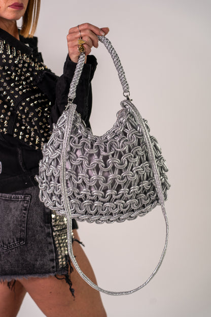 BORSA INTRECCI SILVER!