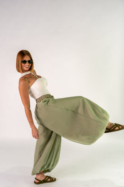 PANTALONI SUPERBALLON QUADRETTINI!