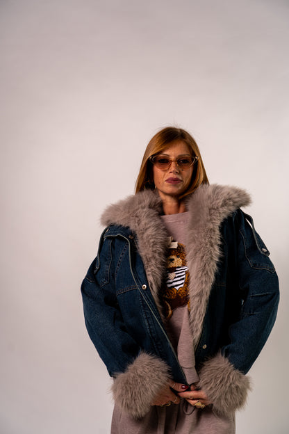 IL PARKA BOMBER DI JEANS!