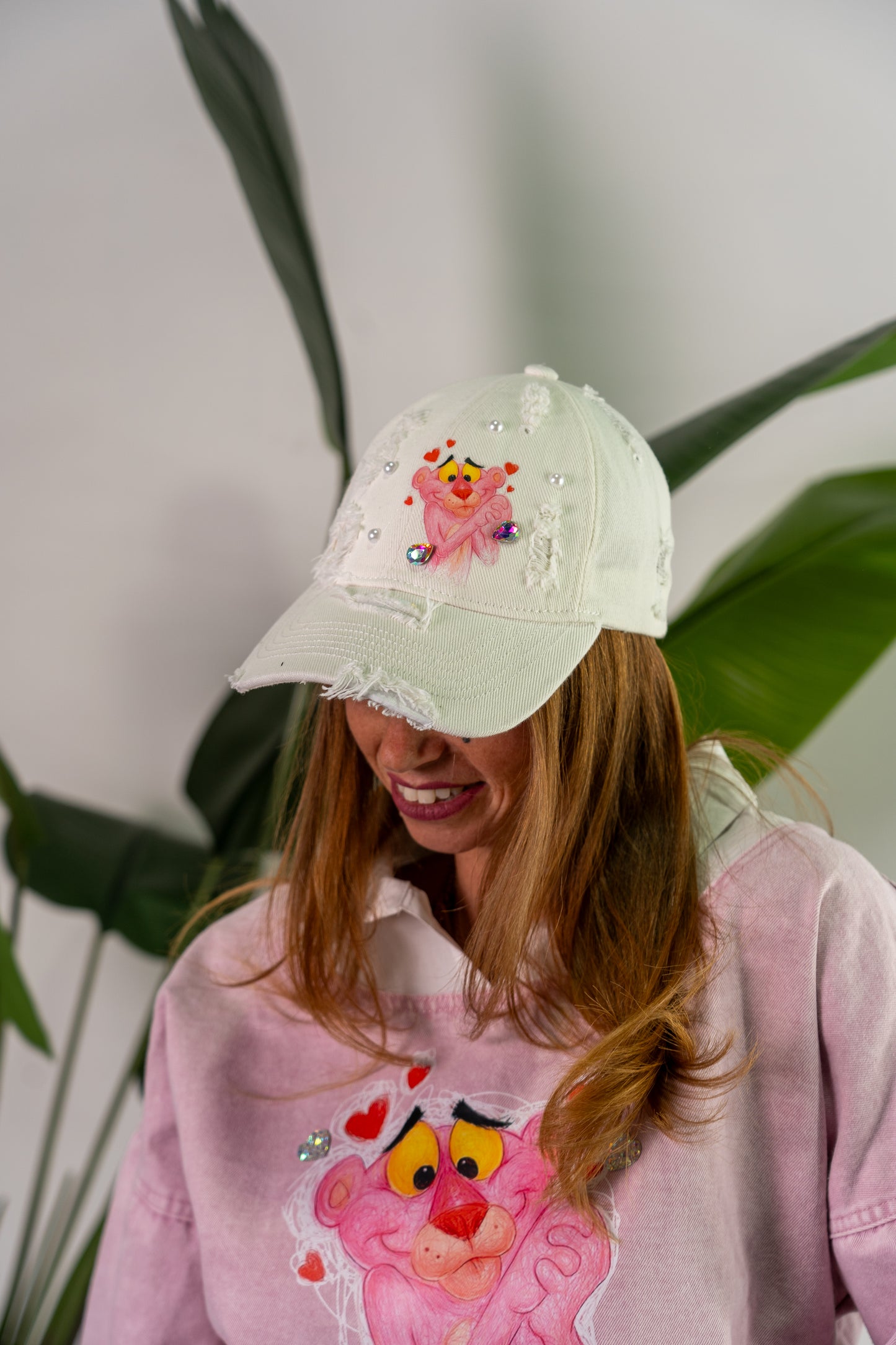 CAPPELLO PANTERA ROSA