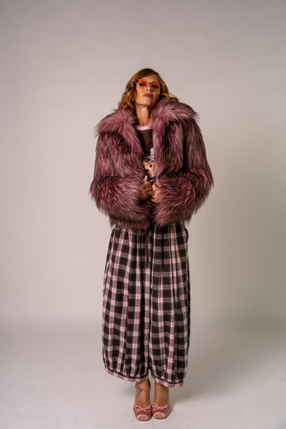 PELLICCIA FOX PINK!